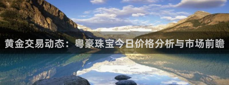 开丰娱乐官网首页：黄金交易动态：粤豪珠宝今日价格分析与市场前瞻