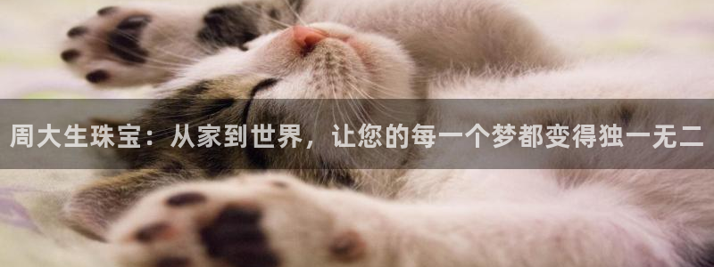 开丰娱乐趣 7O935：周大生珠宝：从家到世界，让您的每一个梦都变得独一无二