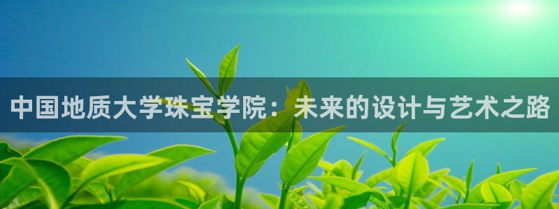 如何注册开丰娱乐账号：中国地质大学珠宝学院：未来的设计与艺术之路