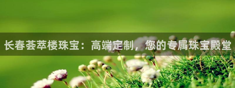 开丰娱乐左：长春荟萃楼珠宝：高端定制，您的专属珠宝殿堂
