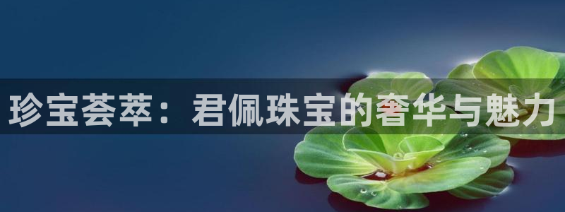开丰娱乐注册资金多少：珍宝荟萃：君佩珠宝的奢华与魅力
