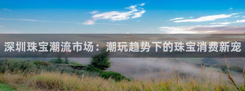 开丰娱乐官网：深圳珠宝潮流市场：潮玩趋势下的珠宝消费新宠