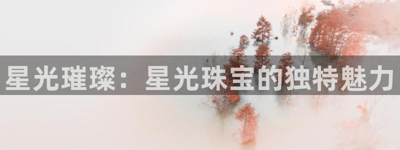 开丰娱乐网站官网下载：星光璀璨：星光珠宝的独特魅力